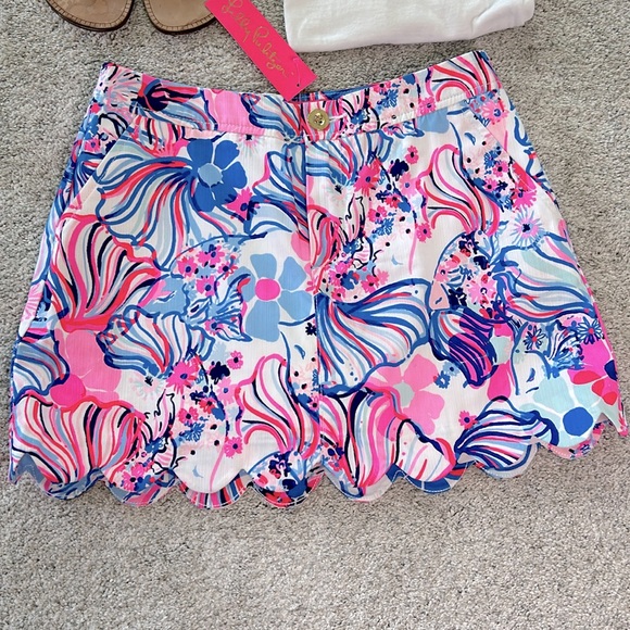 Lilly Pulitzer Colette Skort Prosecco Punk Make A Splash - Picture 2 of 6